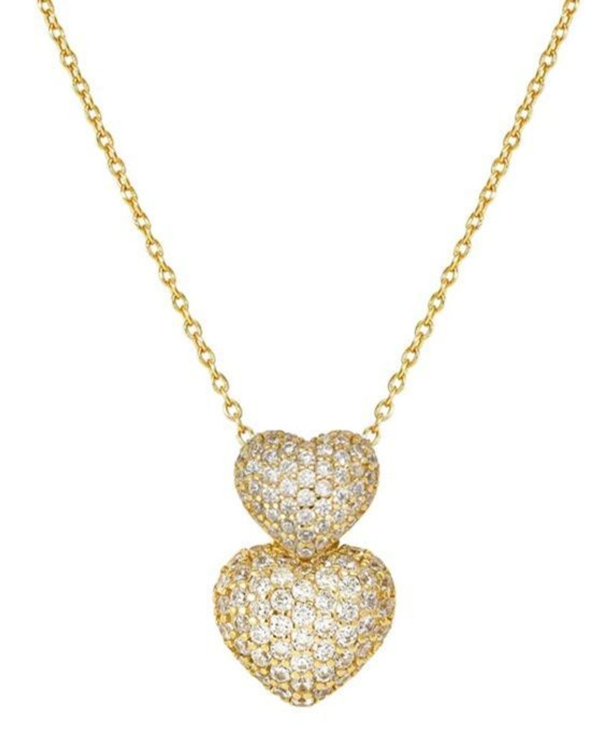 Naszyjnik Nomination LifePoetry z podwójnym pozłacanym sercem z bambusa i białymi cyrkoniami (2).jpg